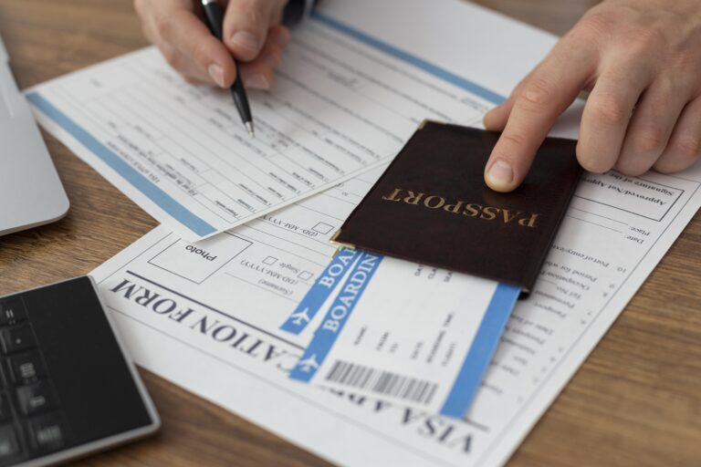 Visa Application Composition With Passport